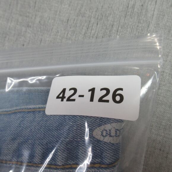 Old Navy Jeans Mens 32X30 Blue Skinny Built In Flex Distressed Y2K Punk Grunge - Picture 12 of 12
